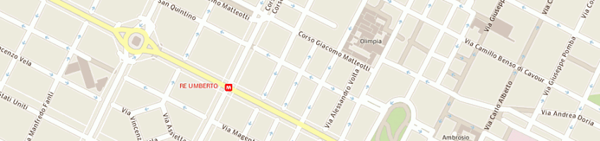 Mappa della impresa mautino fulvio a TORINO