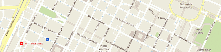 Mappa della impresa studio legale grande stevens a TORINO