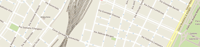Mappa della impresa bena assicurazioni di bena domenico e csas a TORINO