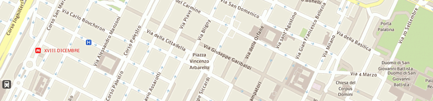 Mappa della impresa manassero e c srl a TORINO