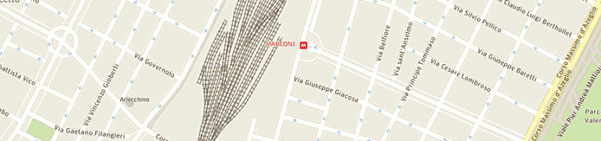 Mappa della impresa carli ermelinda e vedani riccardo snc a TORINO