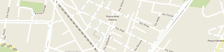 Mappa della impresa macelleria restagno snc a TORINO