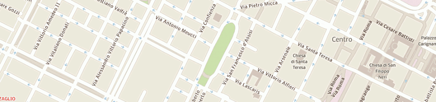 Mappa della impresa ronco mauro a TORINO
