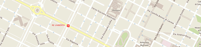 Mappa della impresa autorimessa 2 torri 2005 sas di castro nicolo' e c a TORINO