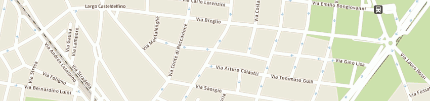 Mappa della impresa sogeci sdf di costanza g - costanza e - costanza g - del-la marta a a TORINO