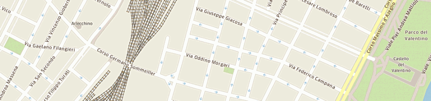 Mappa della impresa sampieri giuseppe angelo a TORINO