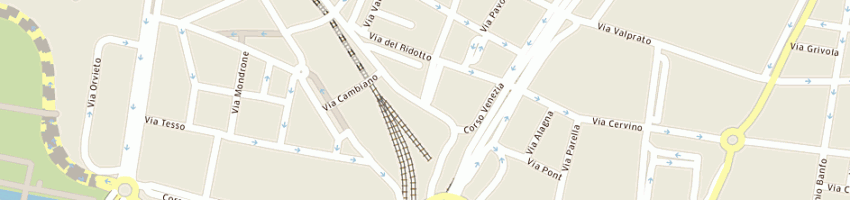 Mappa della impresa cisalpina tours spa agenzia di viaggi a TORINO