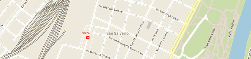 Mappa della impresa incis art a TORINO