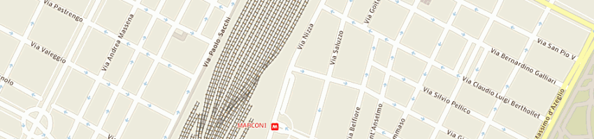 Mappa della impresa tassone maria stella a TORINO