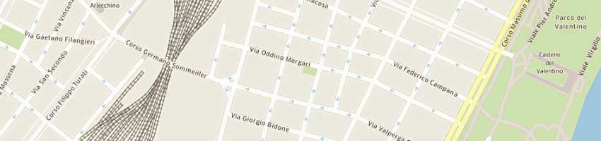 Mappa della impresa cagnassone luciano a TORINO