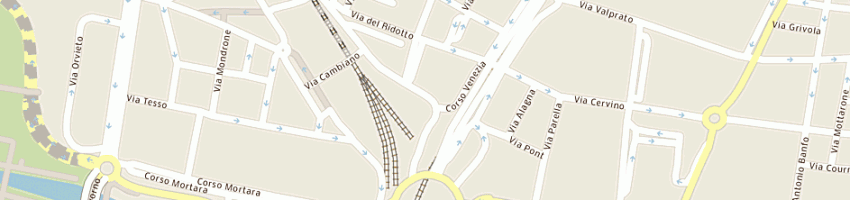 Mappa della impresa albertin snc a TORINO