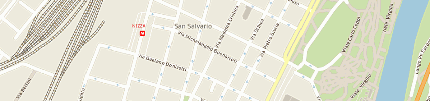 Mappa della impresa cofathec servizi spa a TORINO