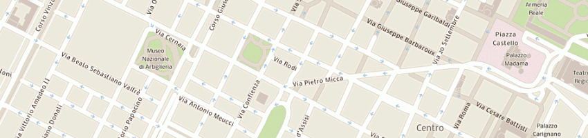 Mappa della impresa gr di soverino m e sella g (snc) a TORINO