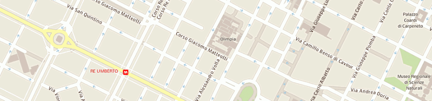 Mappa della impresa molinero carlo a TORINO