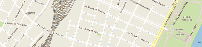 Mappa della impresa lisus sas di piola giovanni e c a TORINO