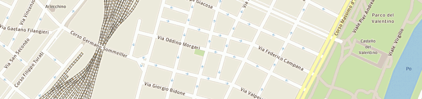 Mappa della impresa simonetti studio di simonetti carlo antonio a TORINO
