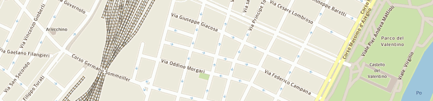 Mappa della impresa erradi mohammed a TORINO