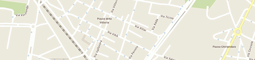 Mappa della impresa portamoda regia mari e c a TORINO
