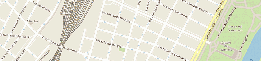 Mappa della impresa bar wimpy a TORINO