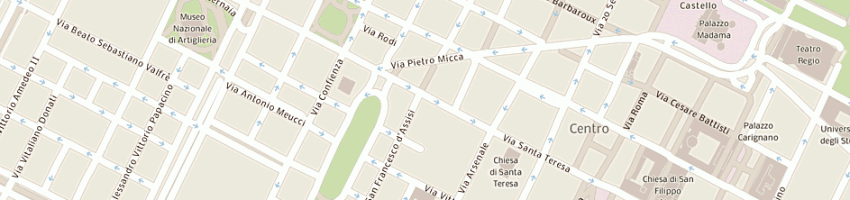 Mappa della impresa giustetto luigi e anna snc a TORINO