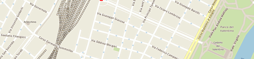 Mappa della impresa regione piemonte a TORINO