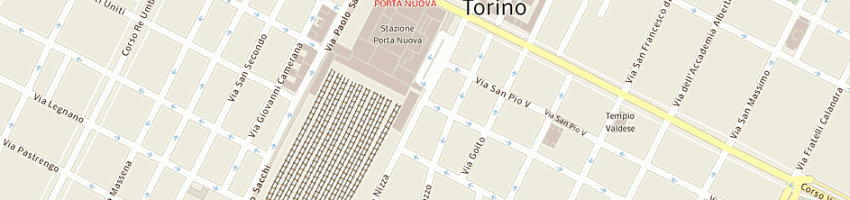 Mappa della impresa dillon sas di parsifal nunzio e c a TORINO