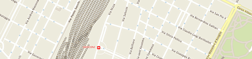 Mappa della impresa porrovecchio rosario a TORINO