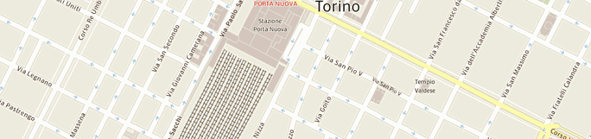 Mappa della impresa picadim - bar snc di casalnuovo immacolata e c a TORINO