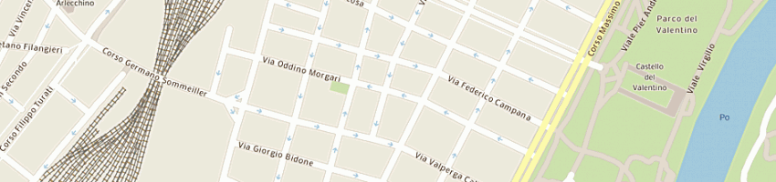 Mappa della impresa studio a di a a TORINO