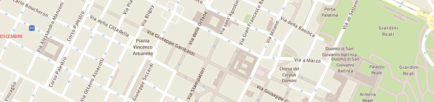 Mappa della impresa flli perrucca snc di perrucca s e c a TORINO