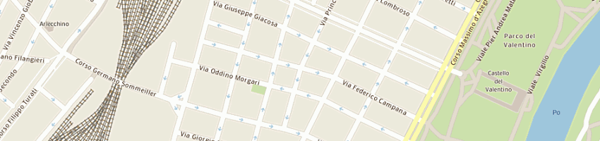 Mappa della impresa crotti forsans architetti a TORINO