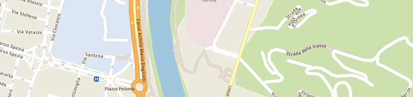 Mappa della impresa comet di cavaleri m e c (snc) a TORINO