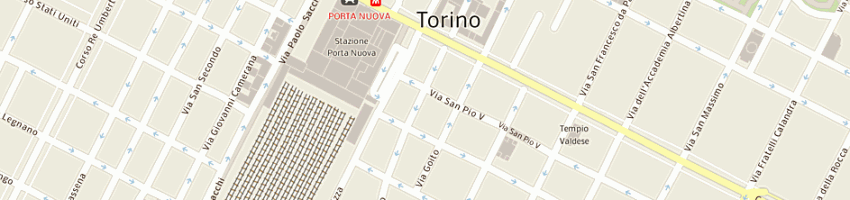 Mappa della impresa trattoria da felice di colacillo maria grazia maria grazia a TORINO