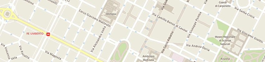 Mappa della impresa fontolan dr domenico a TORINO