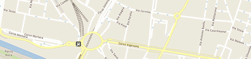 Mappa della impresa poste italiane a TORINO