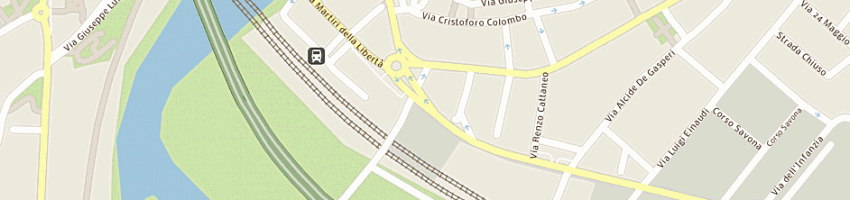 Mappa della impresa borgo di reginaldo borgo e c (snc) a MONCALIERI