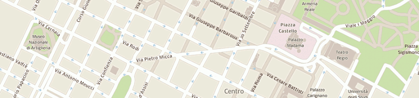 Mappa della impresa ogibua di fontana raffaele e c sas a TORINO
