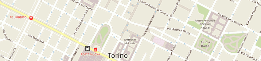 Mappa della impresa le passage sas di gaidano maria gabriella e c a TORINO