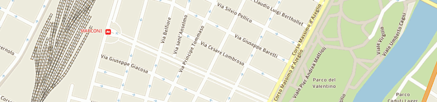Mappa della impresa adam integrated communications srl a TORINO
