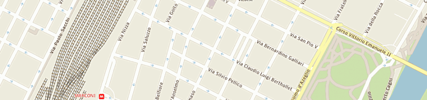 Mappa della impresa aladino snc di boudrir abdelkrim e c a TORINO