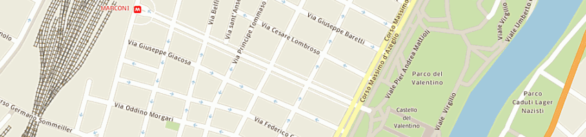 Mappa della impresa trigiani vincenzo a TORINO
