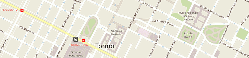 Mappa della impresa taibi angela a TORINO