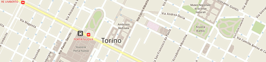 Mappa della impresa de silva associati di giorgio de silva e c snc a TORINO