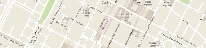 Mappa della impresa tema international di buzzetti a e c (snc) a TORINO