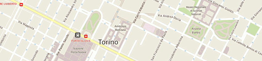 Mappa della impresa chico sas  di zaro giancarla e c a TORINO