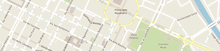 Mappa della impresa vezzoso giovanni a TORINO