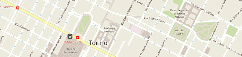 Mappa della impresa la scaletta di quartesan e c - sas a TORINO