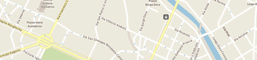 Mappa della impresa unbit sas a TORINO