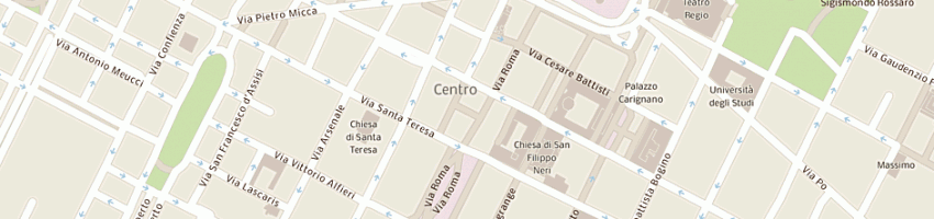 Mappa della impresa in paradiso srl a TORINO