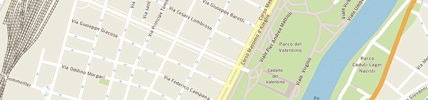 Mappa della impresa g perotto di perotto luigia a TORINO